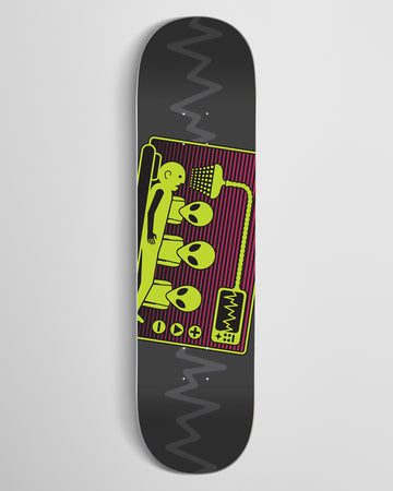 Alien Workshop Abduction Rays Skateboard Deck - Grey - 8.00
