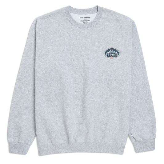 Alien Workshop Iceage Crewneck Sweatshirt - Heather Grey