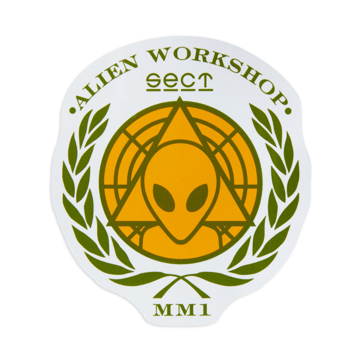 Alien Workshop AWOL Sticker - Orange – Alien Workshop | The Sovereign Sect