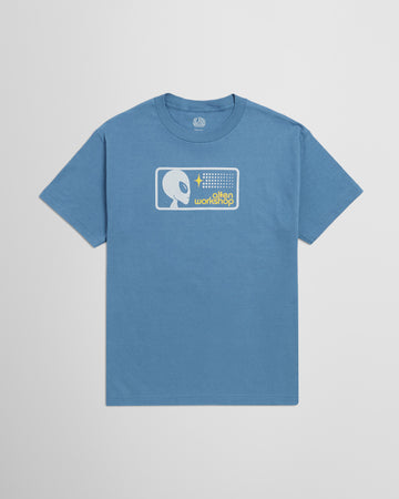 Alien Workshop Strobe Badge T-Shirt - Denim Blue