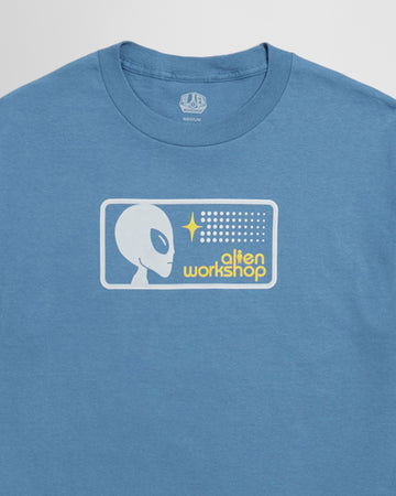 Alien Workshop Strobe Badge T-Shirt - Denim Blue