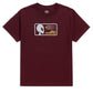 Alien Workshop Strobe Badge T-Shirt - Maroon