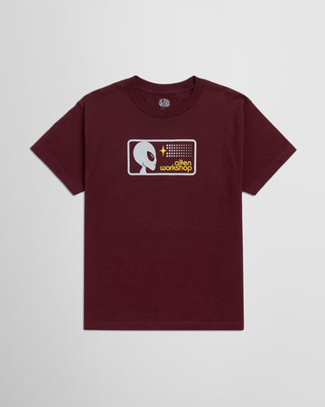 Alien Workshop Strobe Badge T-Shirt - Maroon