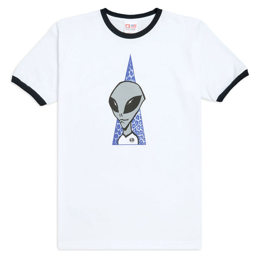 Alien Workshop Visitor Ringer T-Shirt - Natural/Navy