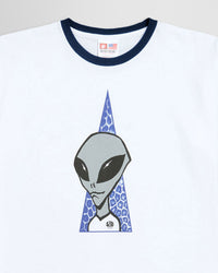 Alien Workshop Visitor Ringer T-Shirt - Natural/Navy