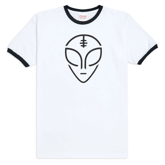 Alien Workshop Watcher Ringer T-Shirt - Natural/Black