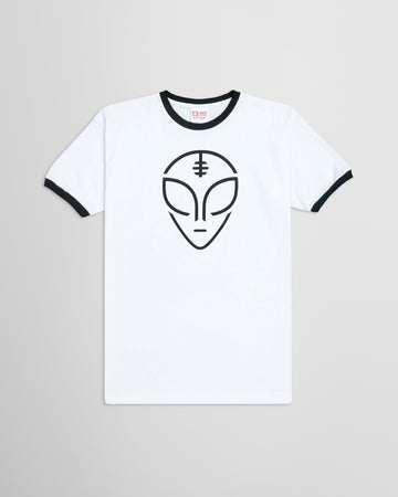 Alien Workshop Watcher Ringer T-Shirt - Natural/Black