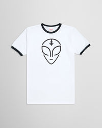 Alien Workshop Watcher Ringer T-Shirt - Natural/Black