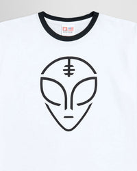 Alien Workshop Watcher Ringer T-Shirt - Natural/Black
