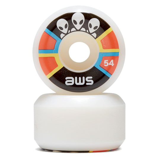 Alien Workshop Triad 97a Skateboard Wheels - White - 54mm