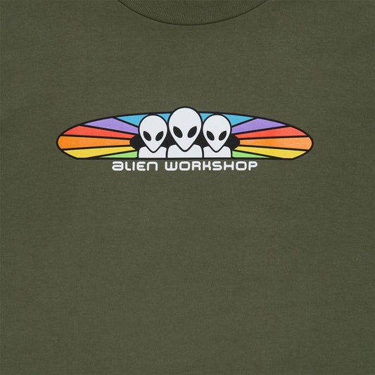 Alien Workshop Spectrum T-Shirt - Fatigue Green