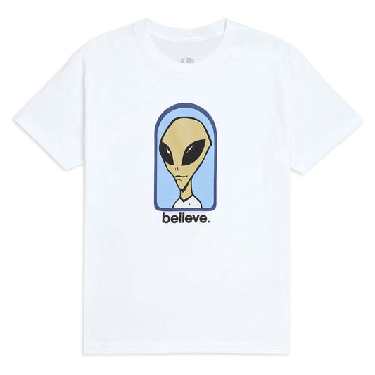Alien Workshop Believe T-Shirt - White