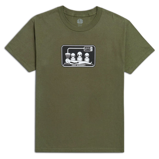 Alien Workshop Abduction T-Shirt - Fatigue Green