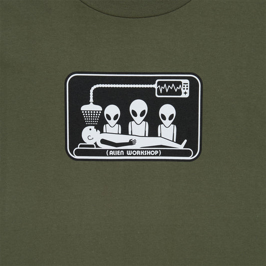 Alien Workshop Abduction T-Shirt - Fatigue Green