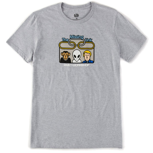 Alien Workshop Missing Link T-Shirt - Heather Grey