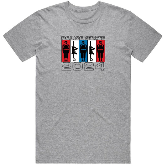 Alien Workshop Police State T-Shirt - Heather Gray