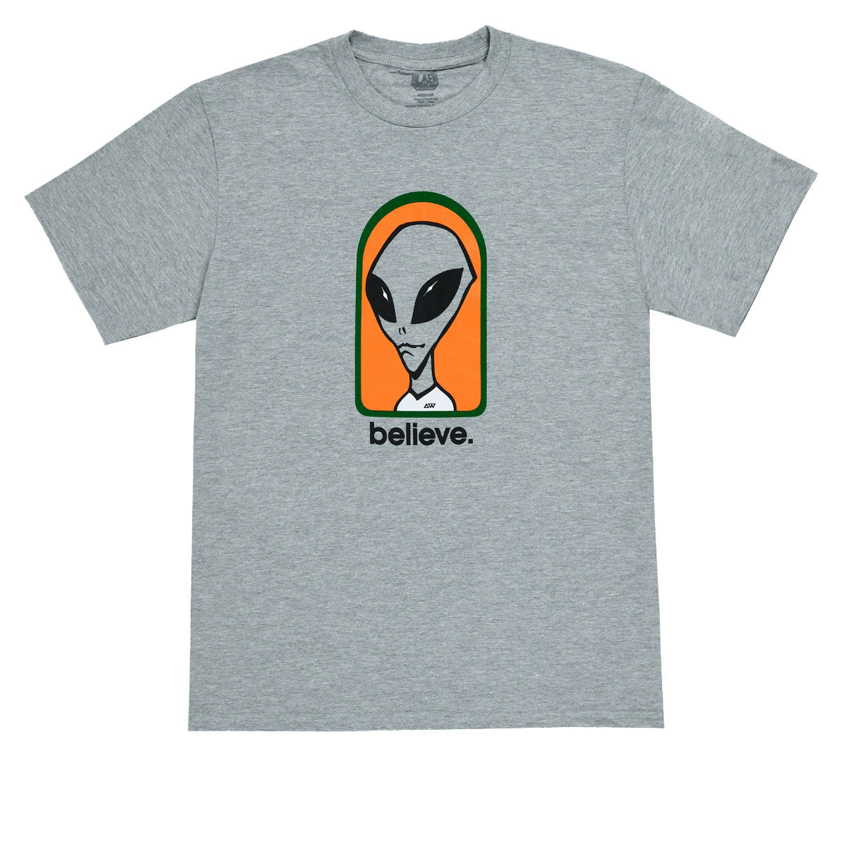 Alien Workshop Believe T-Shirt - Sport Grey