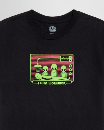 Alien Workshop Abduction Rays T-Shirt - Black