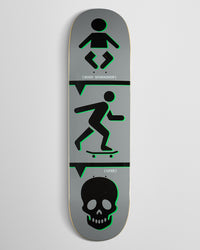 Alien Workshop Lifer Skateboard Deck - Grey - 8.44