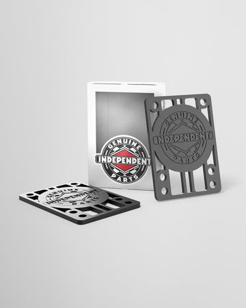 Independent Genuine Risers - Black - 1/8