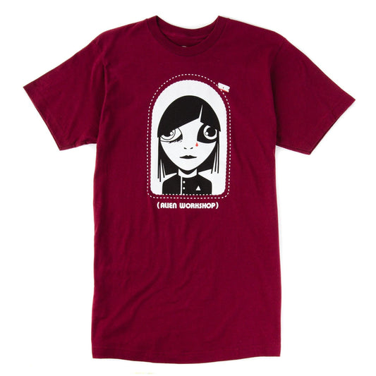 E-girl T-Shirt Burgundy